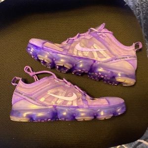Nike vapormax purple custom dye size 9